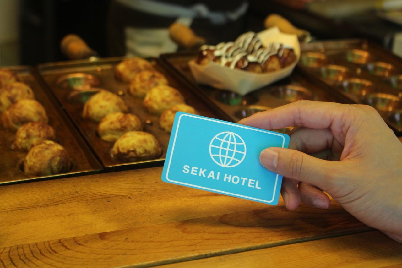 Sekai Hotel Tsuki Osaka Exterior foto